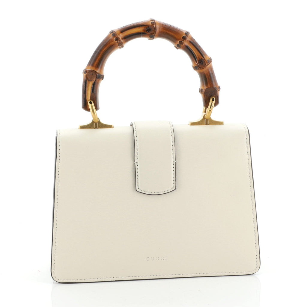 Dionysus Bamboo Top Handle Bag Colorblock Leather Mini
