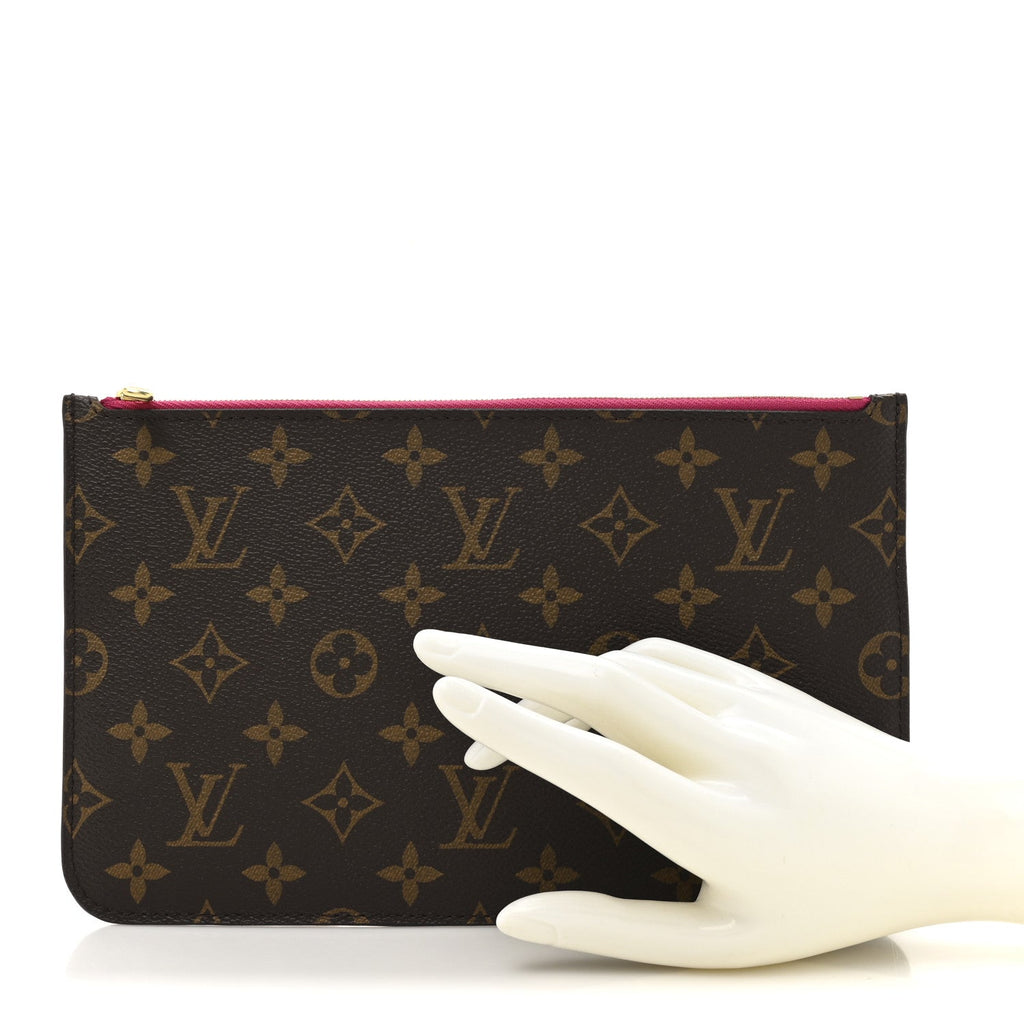 Monogram Neverfull MM GM Pochette Pivoine