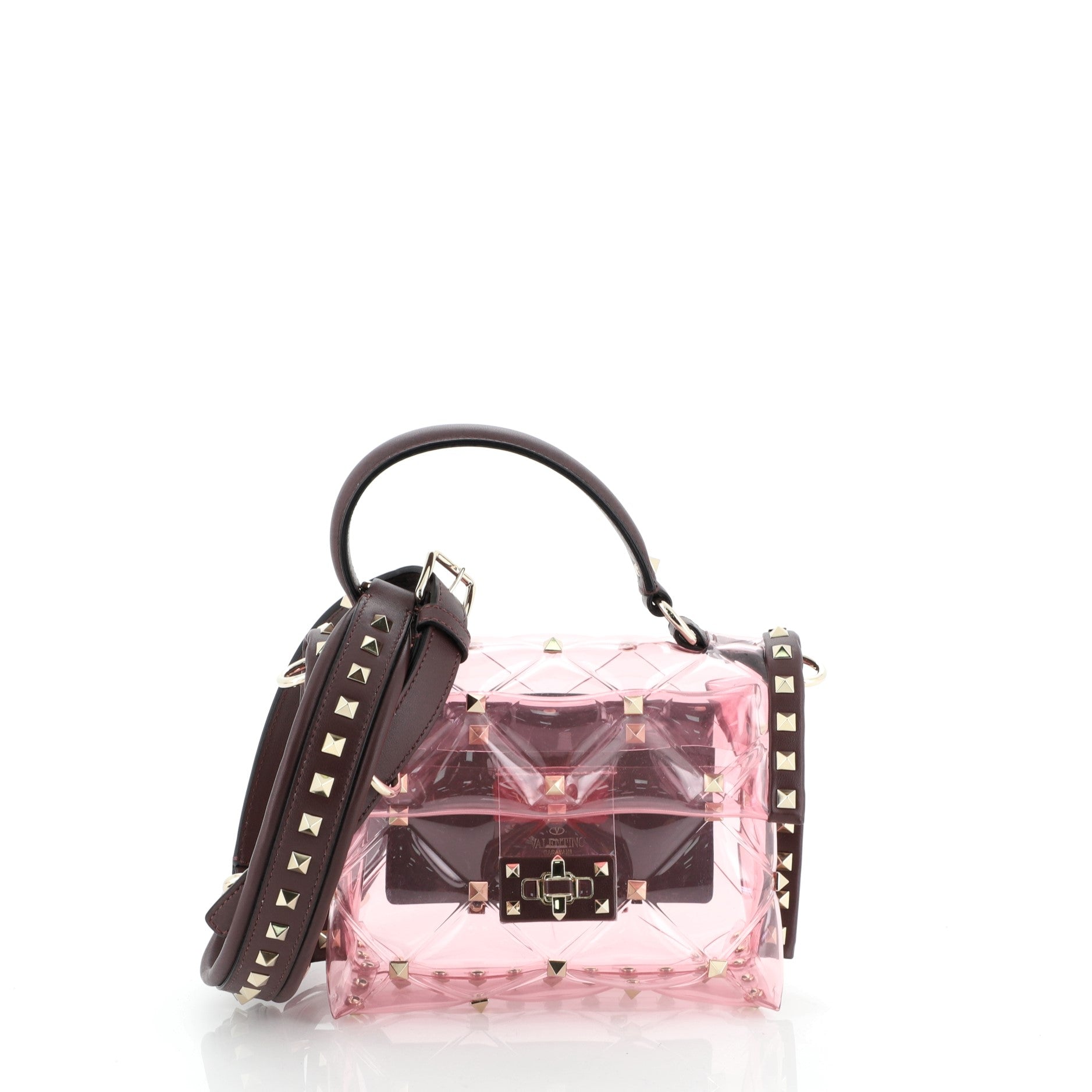 Candystud Top Handle Bag PVC Mini