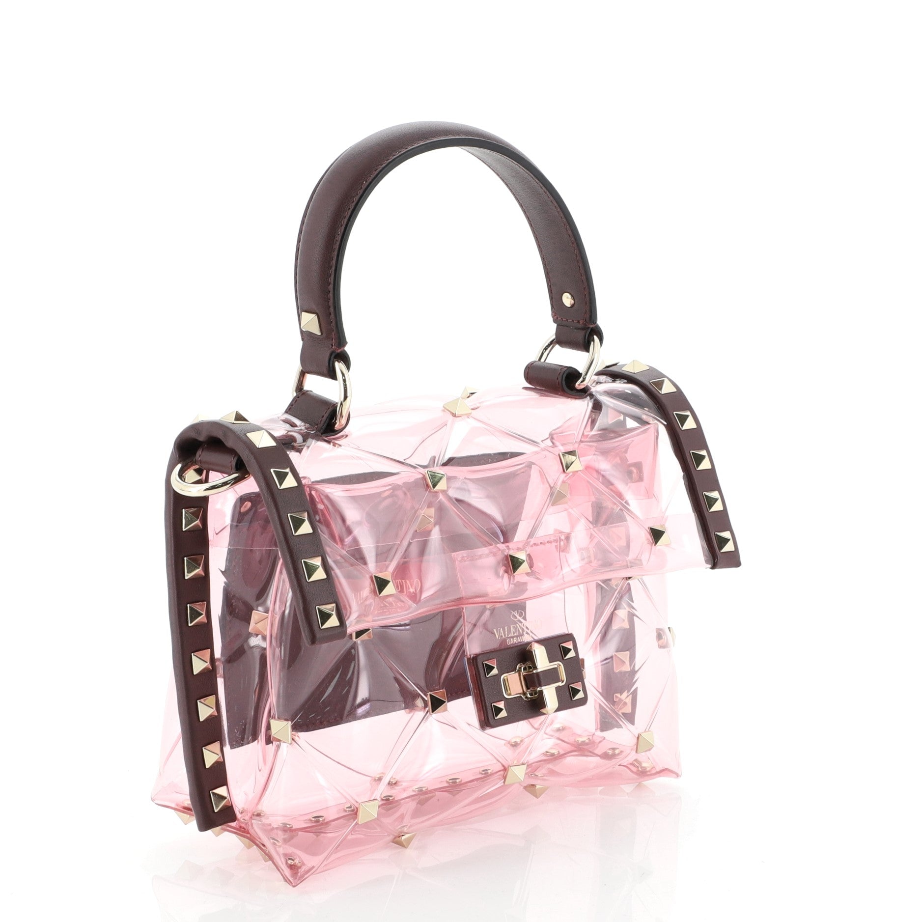 Candystud Top Handle Bag PVC Mini
