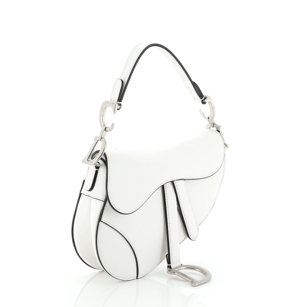 Saddle Handbag Leather Mini