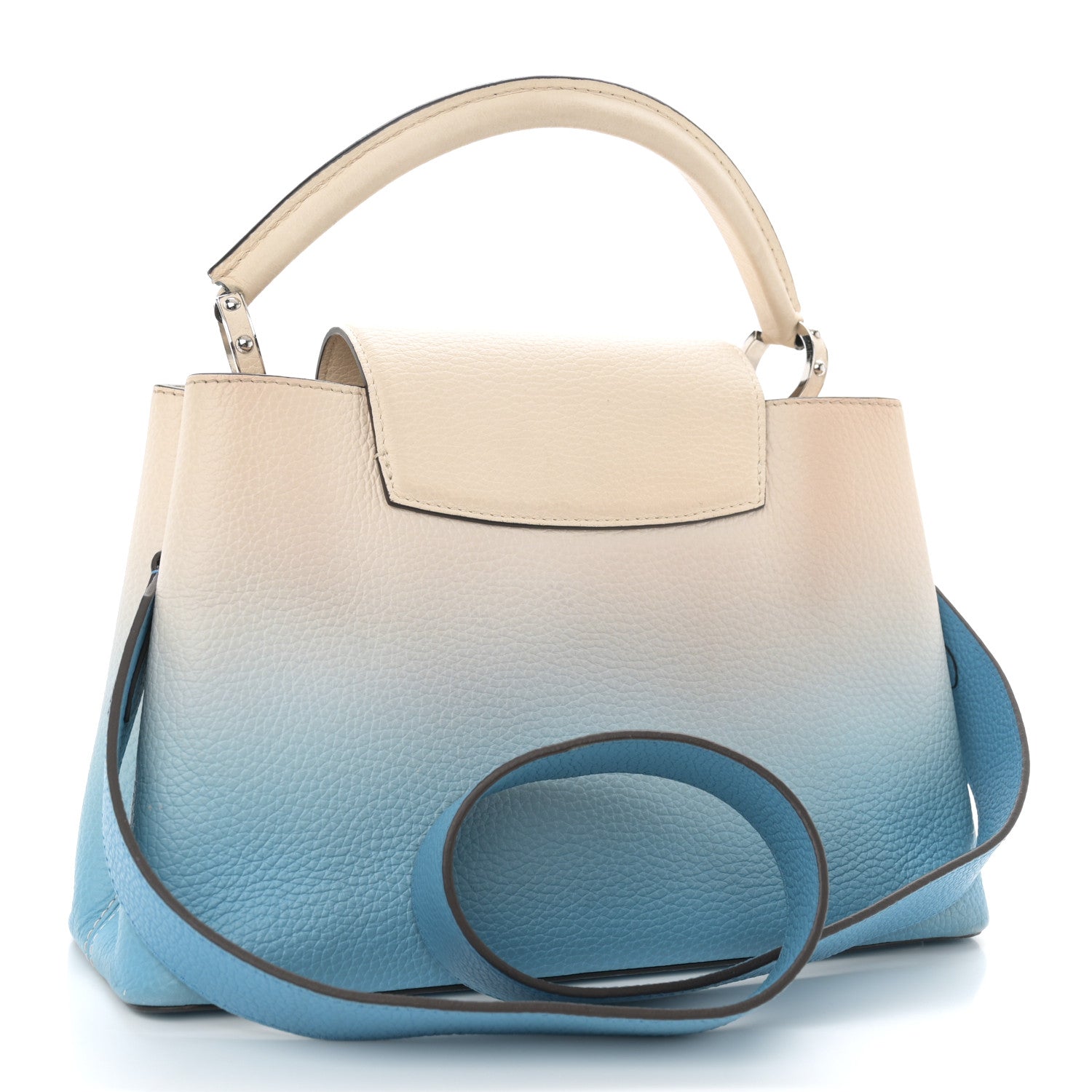 Taurillon Capucines MM Gradient Blue