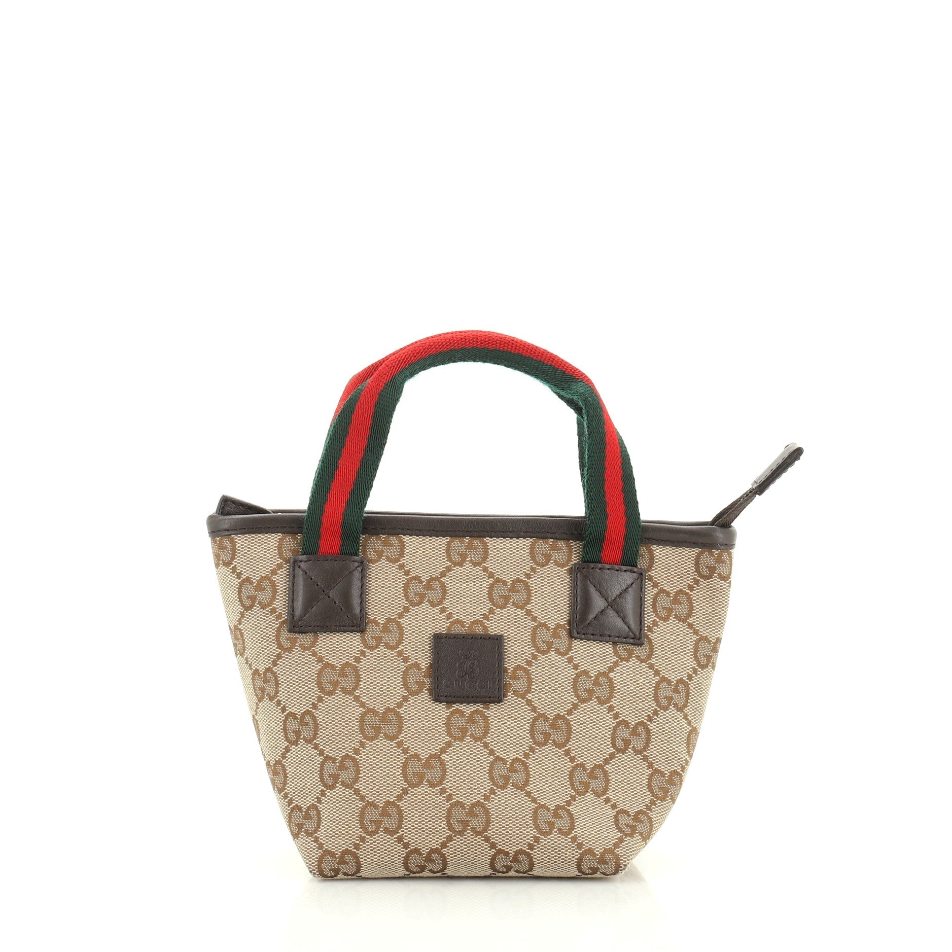 Kid's Web Tote GG Canvas Mini