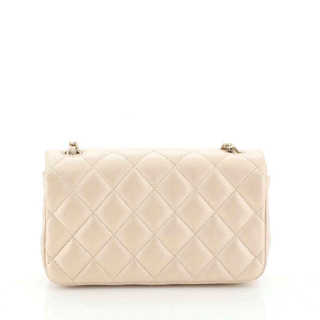 Classic Single Flap Bag Quilted Lambskin Extra Mini