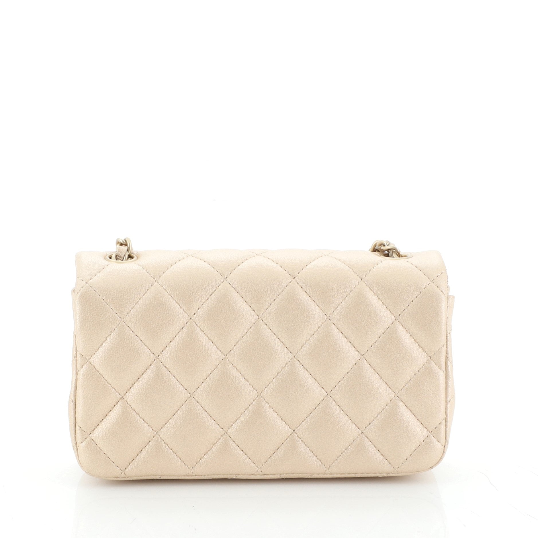 Classic Single Flap Bag Quilted Lambskin Extra Mini