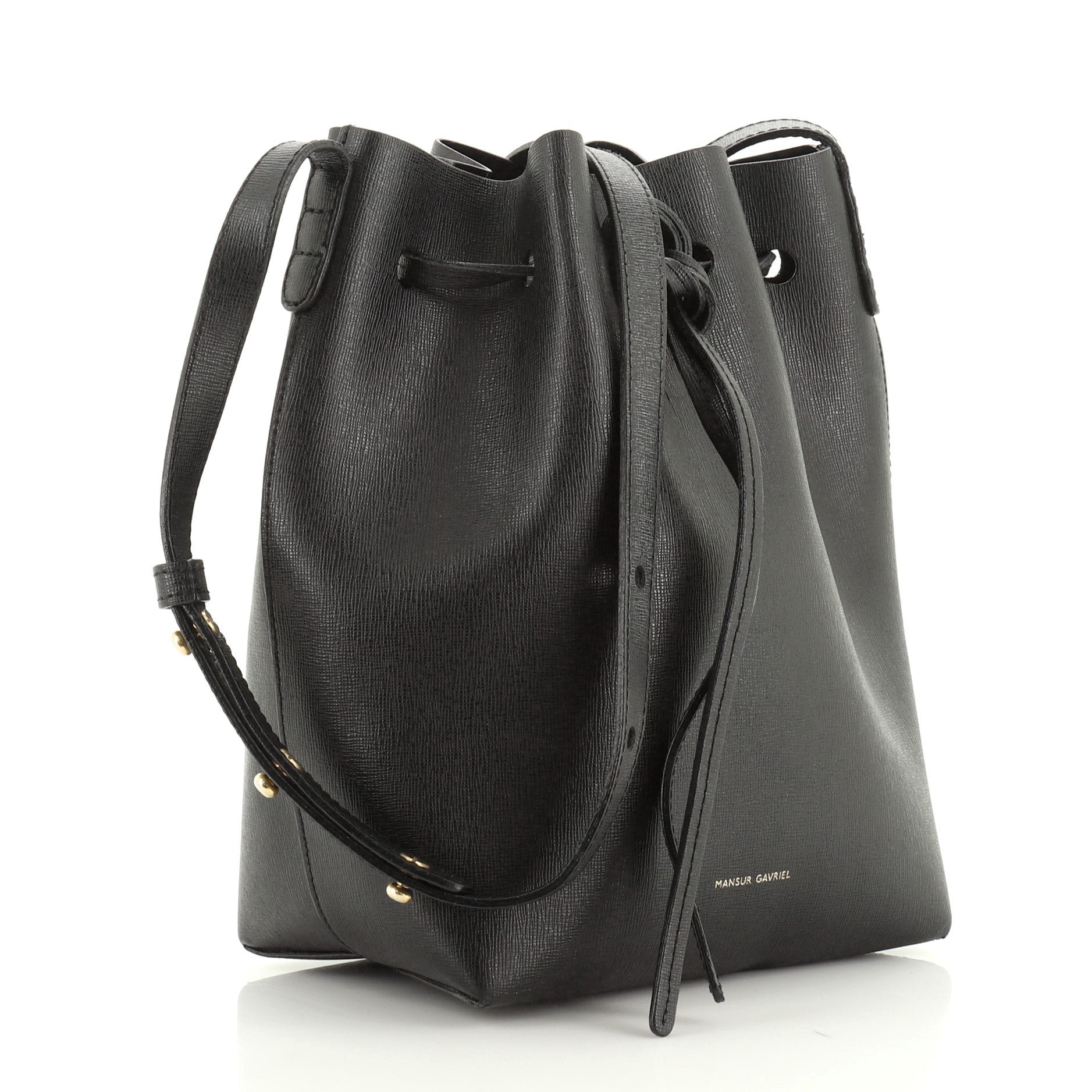 Bucket Bag Leather Mini