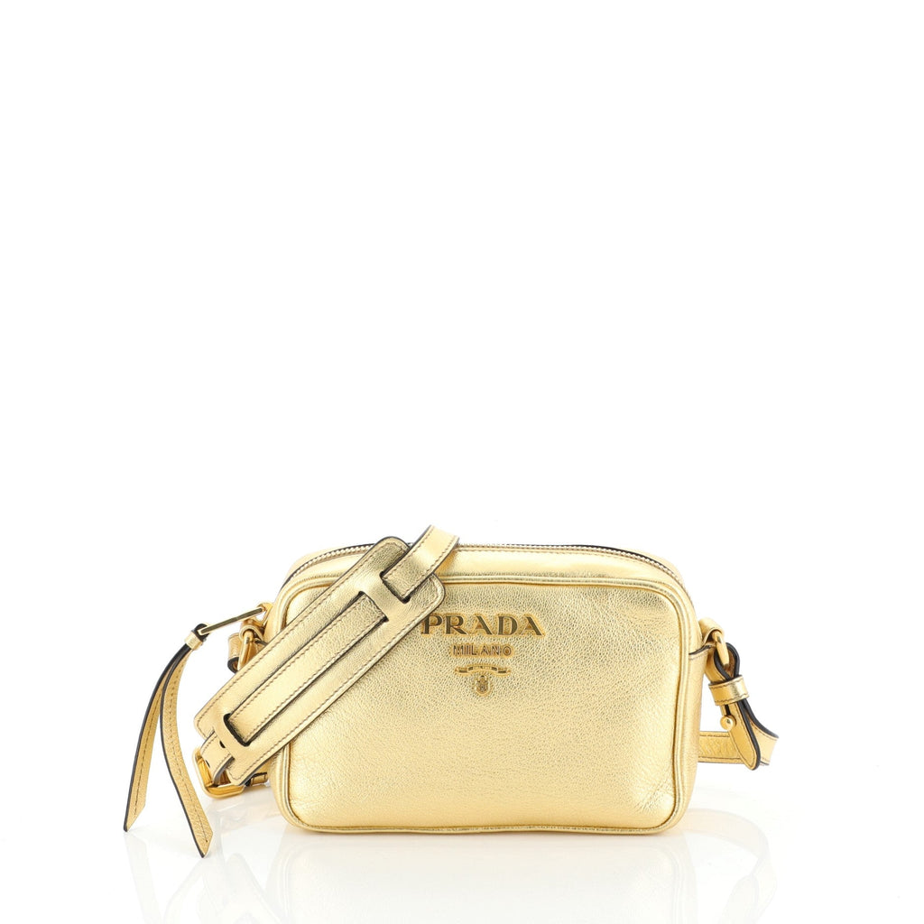 Zip Crossbody Bag Vitello Daino Mini
