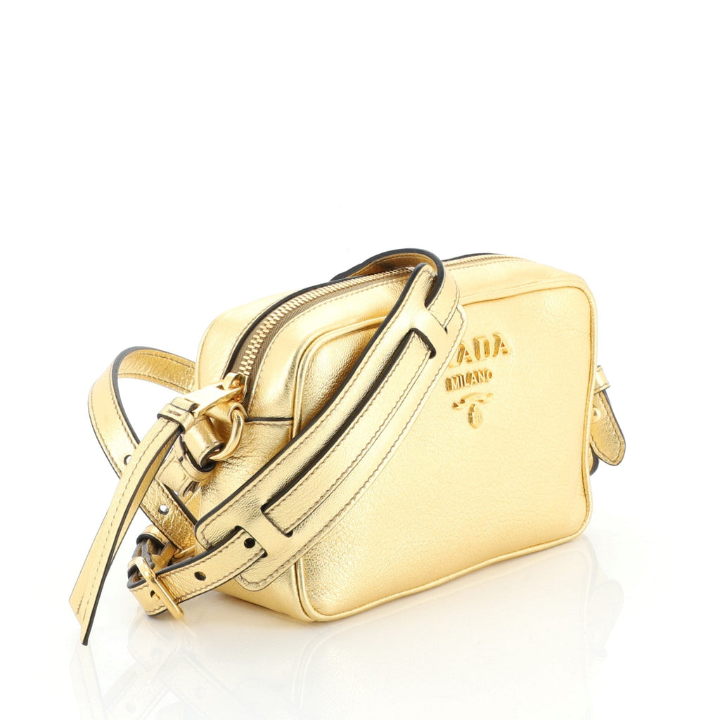 Zip Crossbody Bag Vitello Daino Mini
