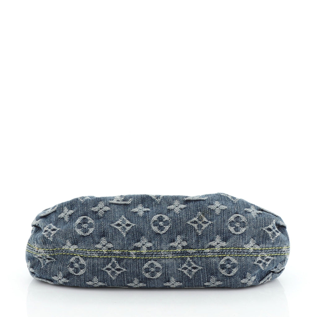 Pleaty Handbag Denim Mini