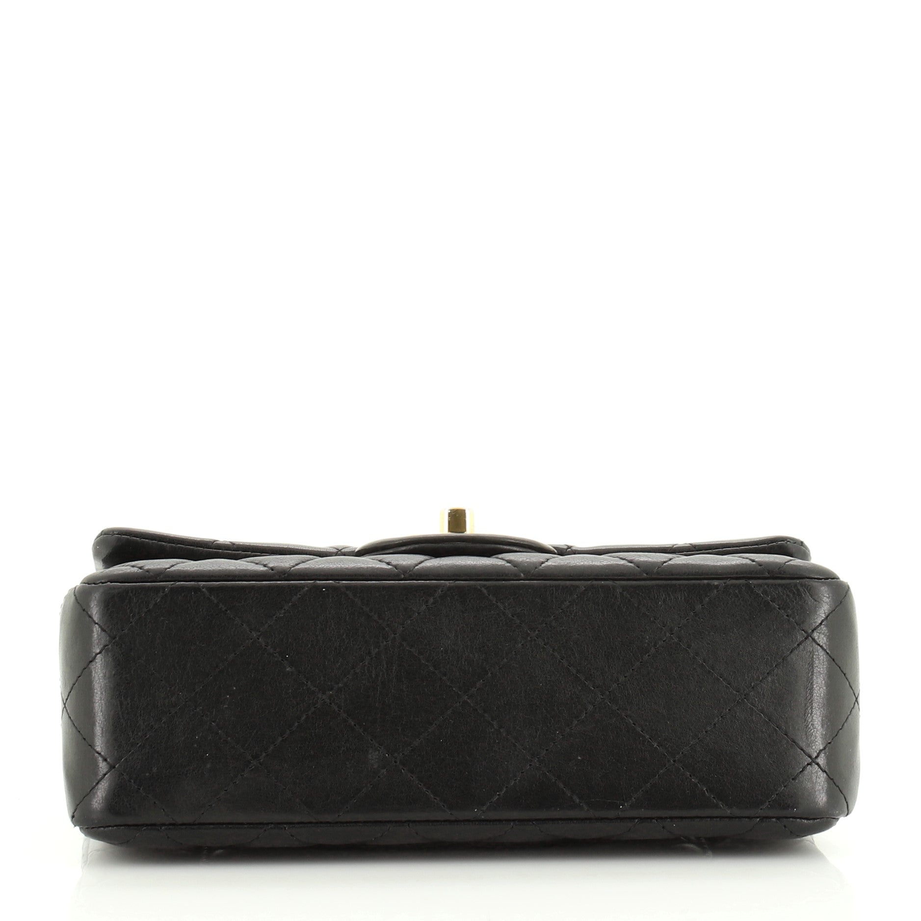 Classic Single Flap Bag Quilted Lambskin Mini