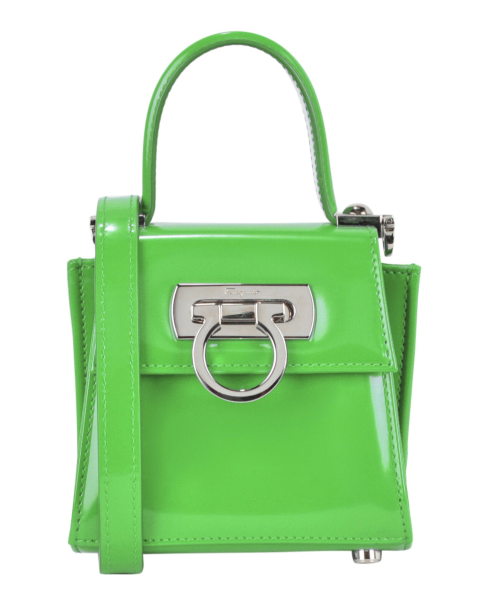 Iconic Top Handle Bag Leather Micro