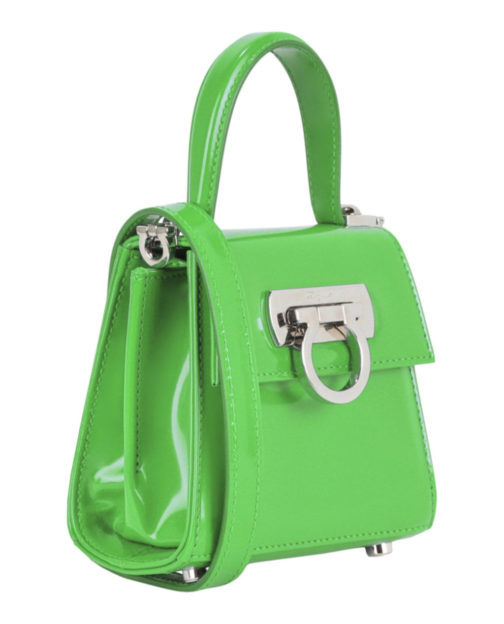 Iconic Top Handle Bag Leather Micro