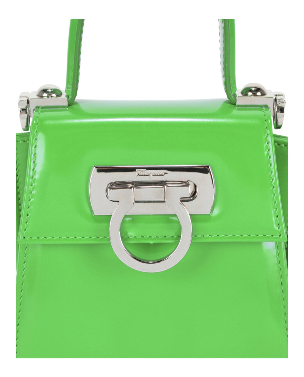 Iconic Top Handle Bag Leather Micro