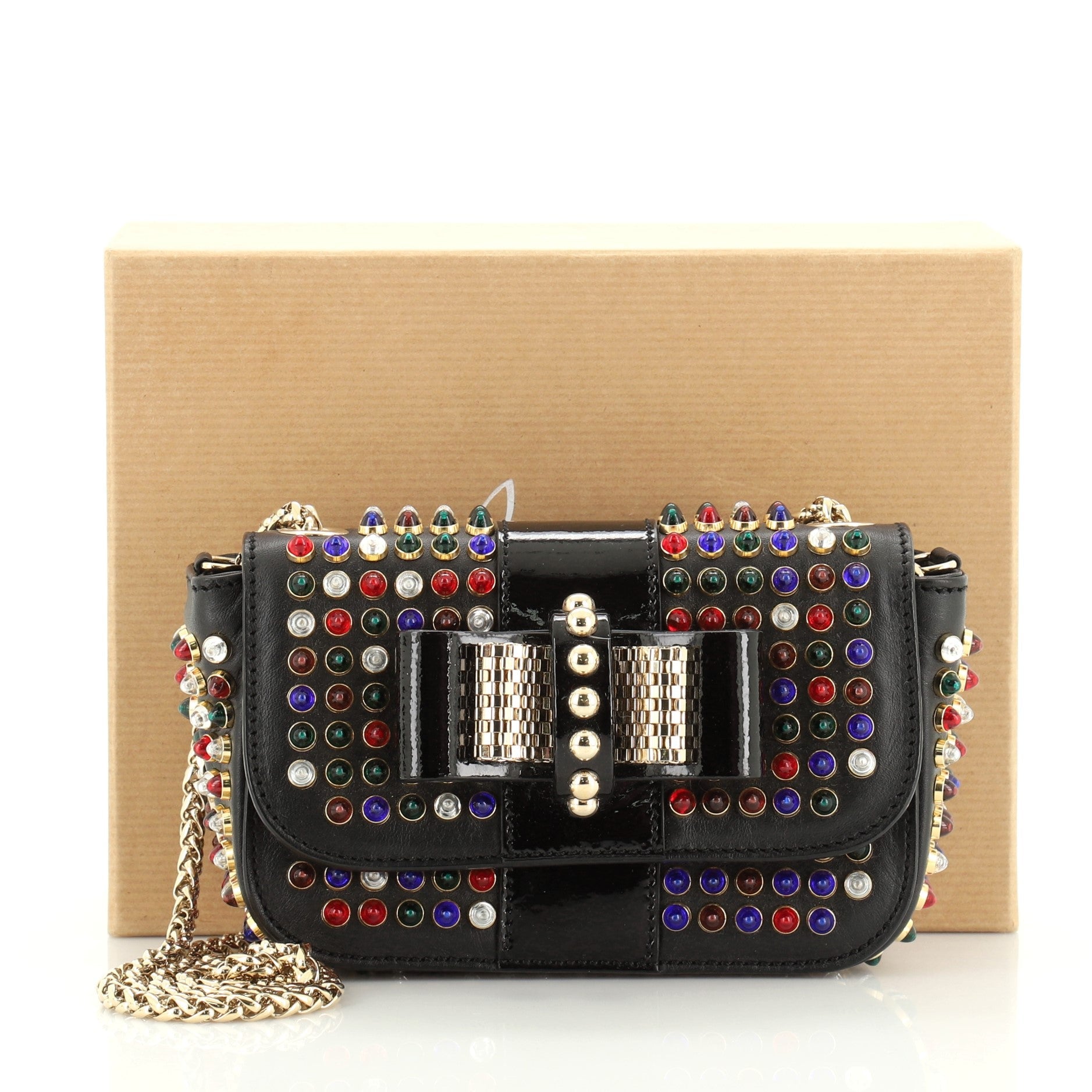Sweet Charity Crossbody Bag Studded Leather Mini