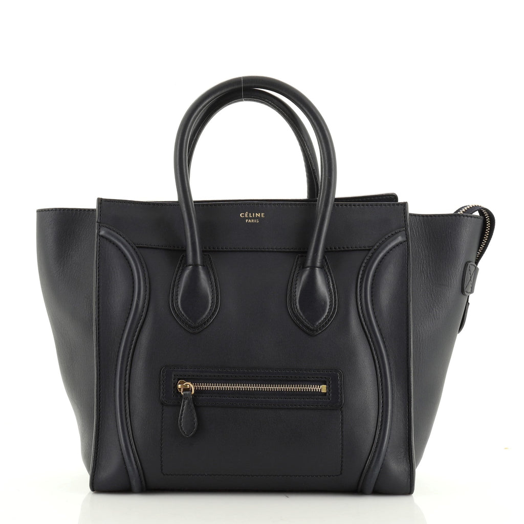 Luggage Bag Smooth Leather Mini