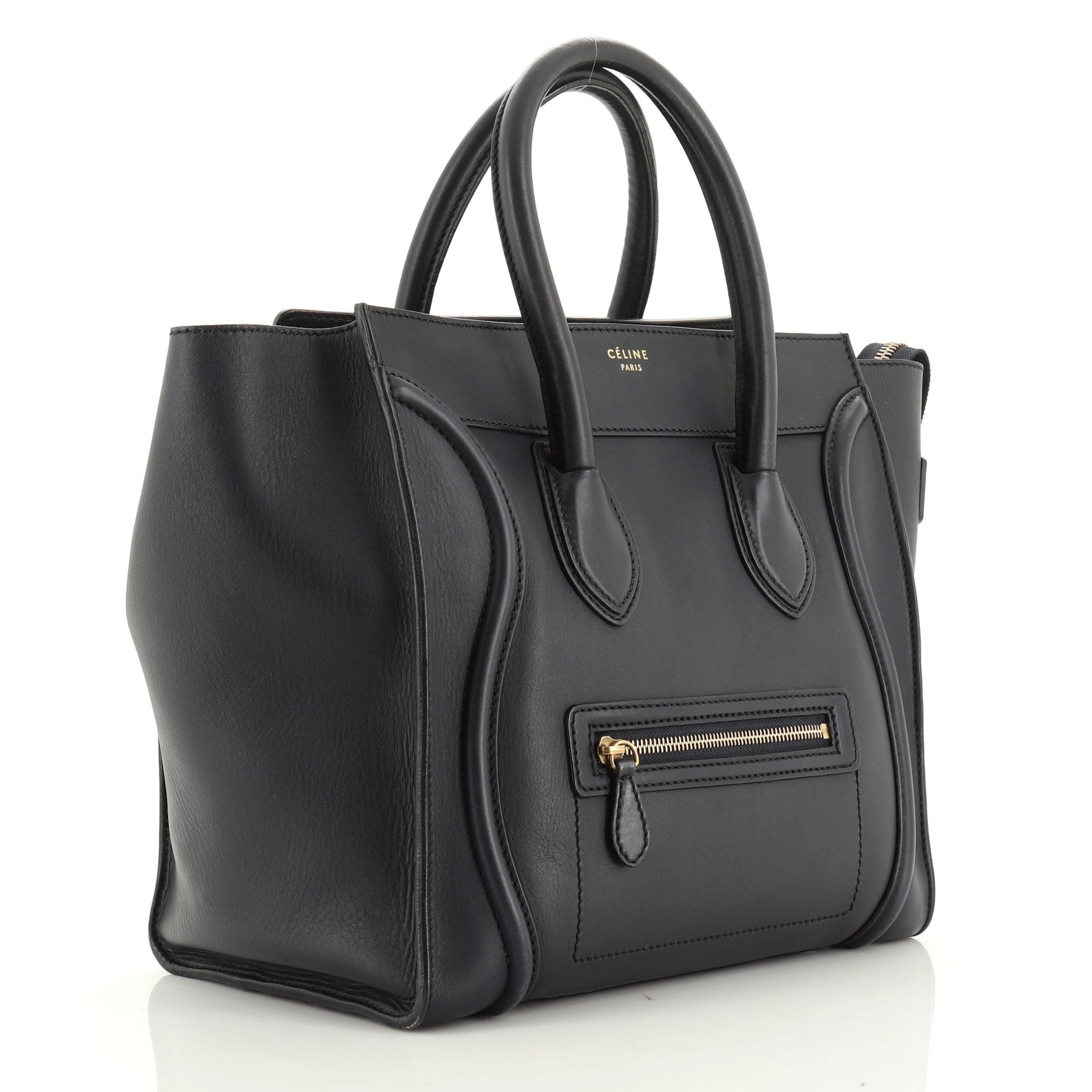 Luggage Bag Smooth Leather Mini