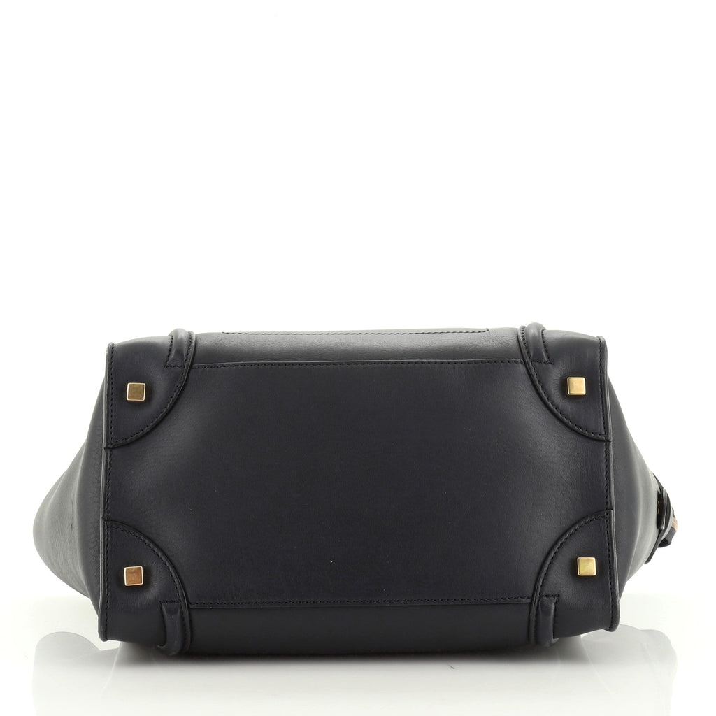 Luggage Bag Smooth Leather Mini