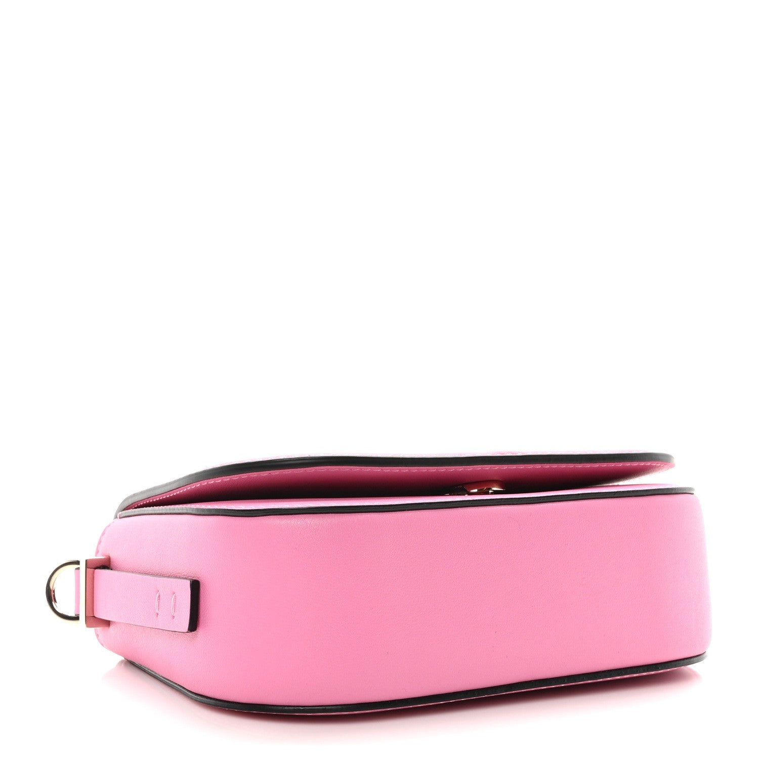 Calfskin Small VLogo Walk Shoulder Bag Pink