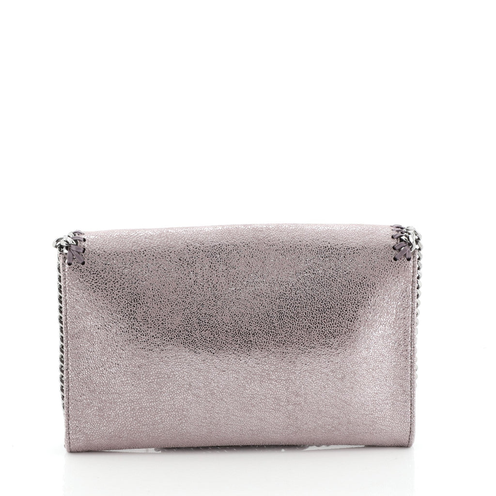 Falabella Fold Over Flap Crossbody Bag Shaggy Deer Mini