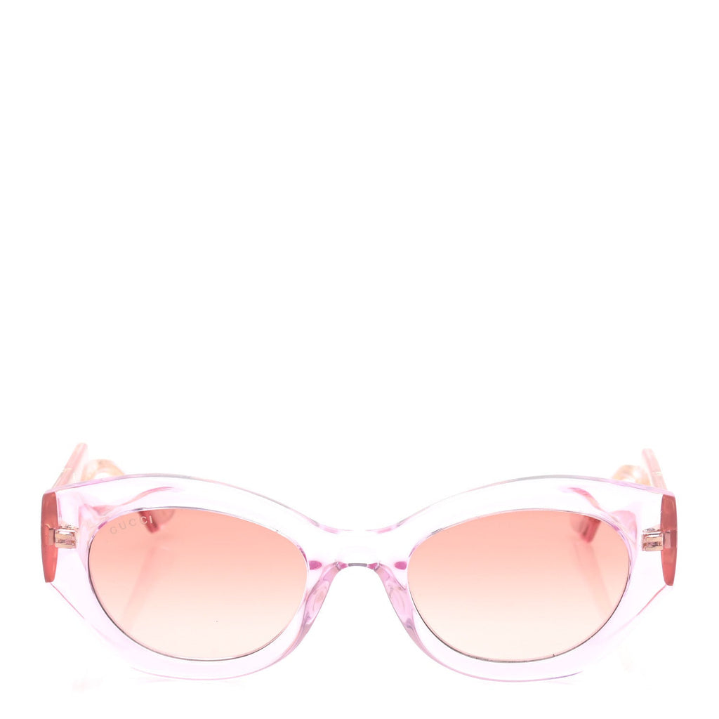 Acetate Injection Oval Sunglasses GG1553S Pink