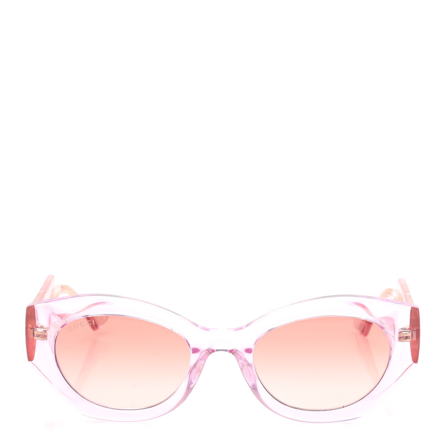 Acetate Injection Oval Sunglasses GG1553S Pink