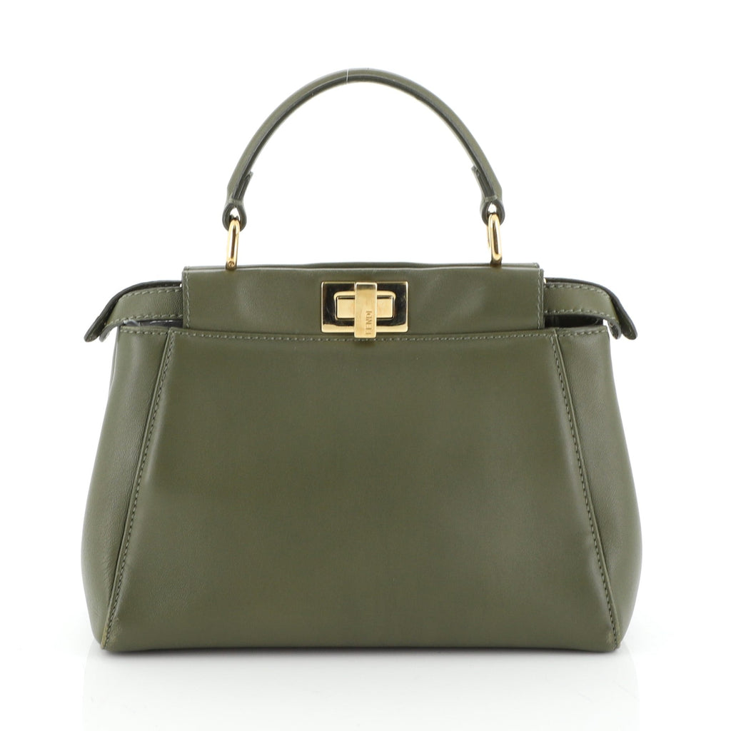 Peekaboo Bag Leather Mini