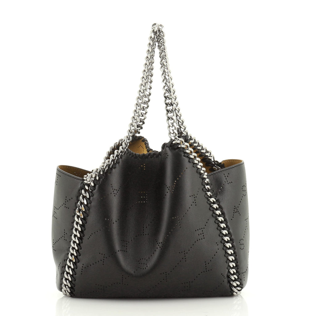 Falabella Reversible Tote Perforated Faux Leather Mini