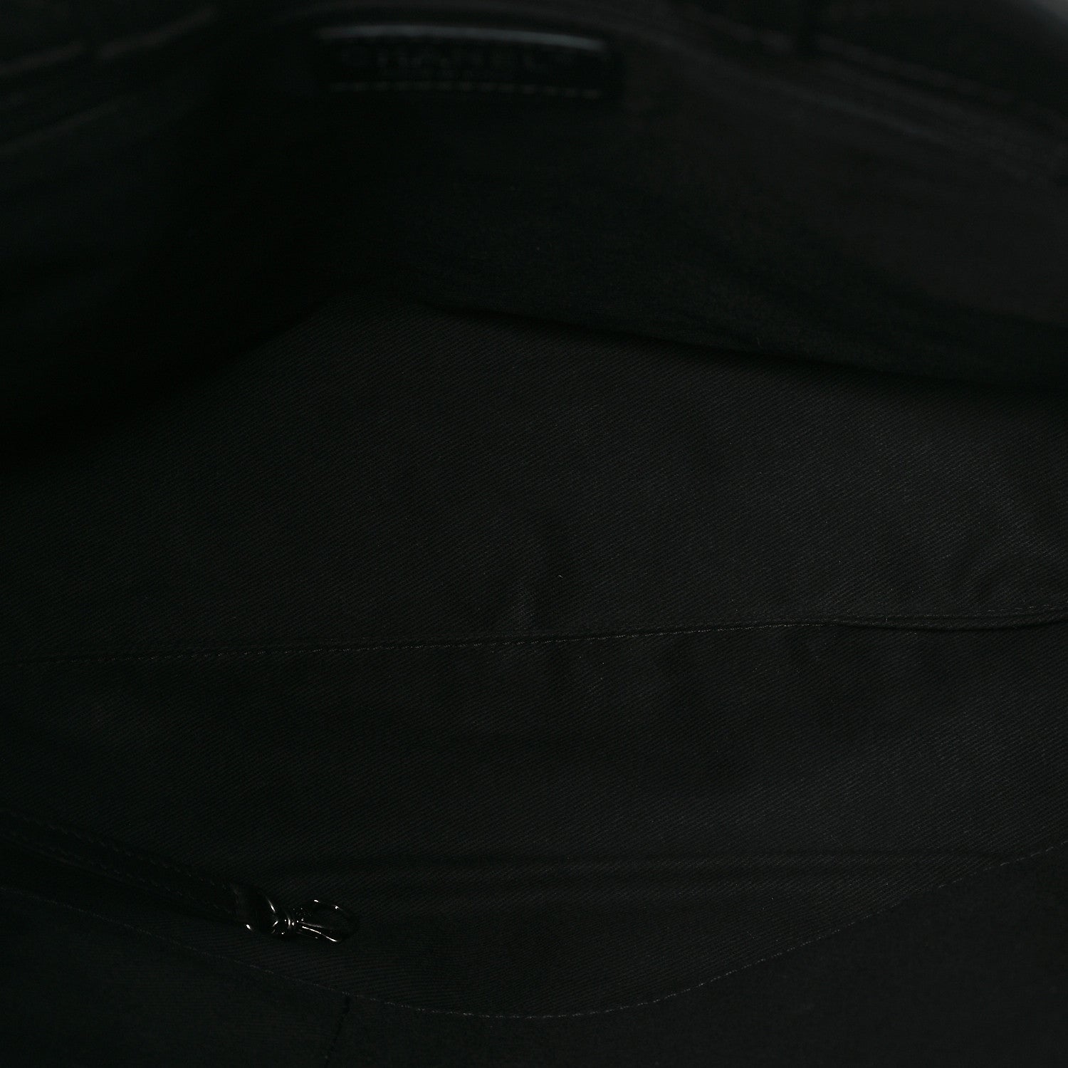 Calfskin CC Pocket Tote Black