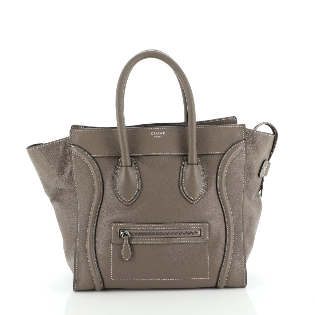 Luggage Bag Grainy Leather Mini