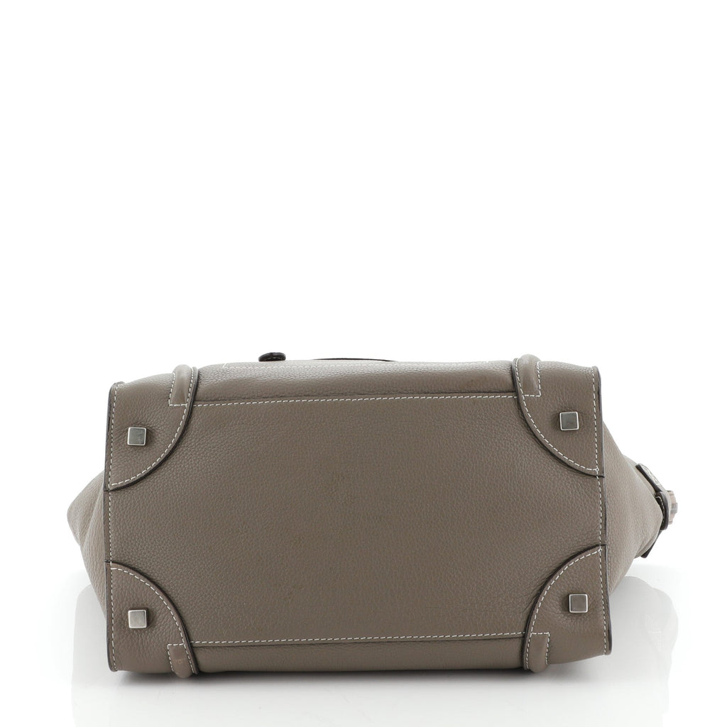 Luggage Bag Grainy Leather Mini
