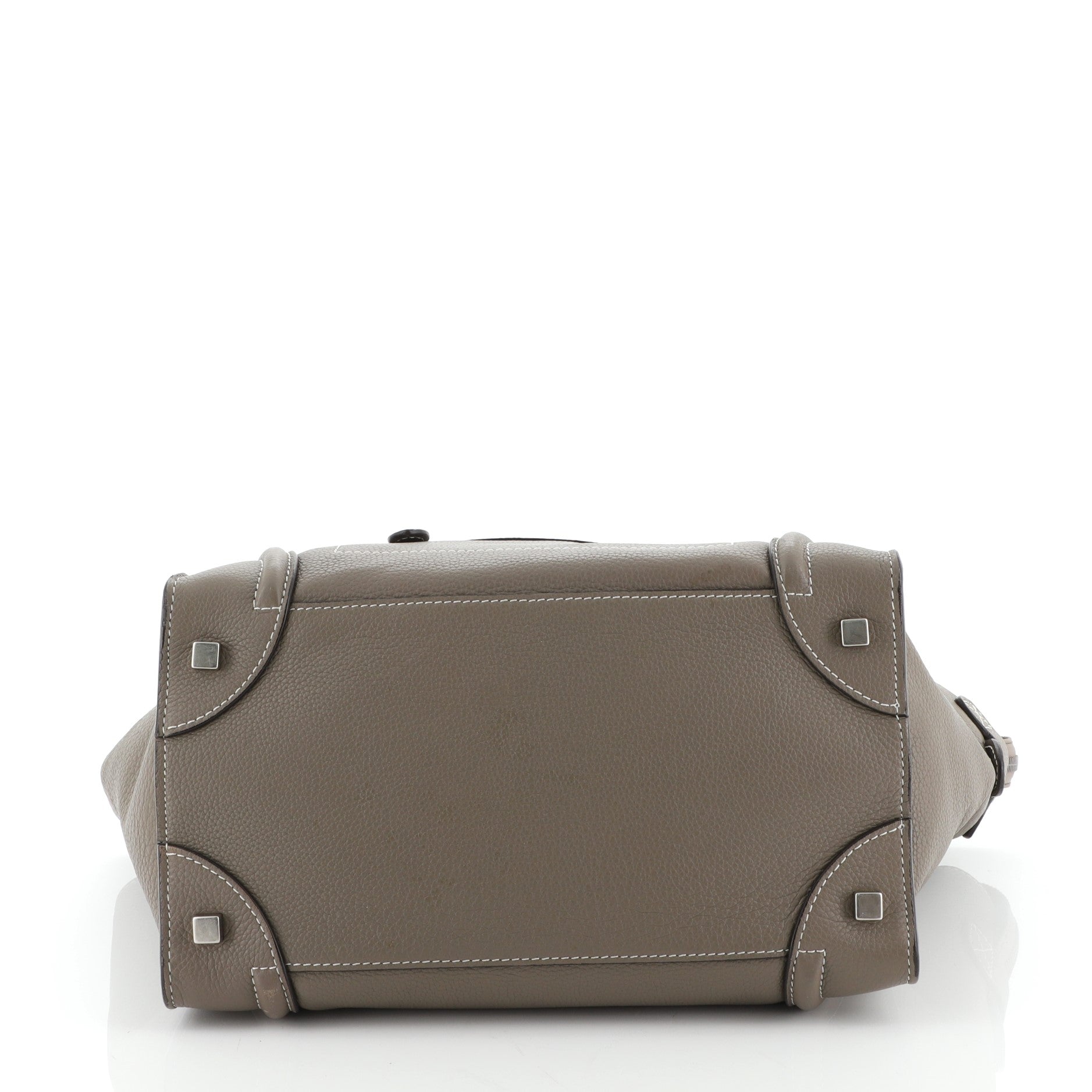 Luggage Bag Grainy Leather Mini