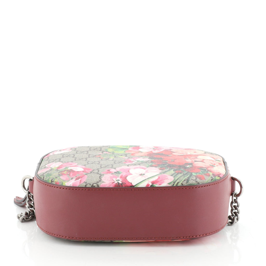 Chain Crossbody Bag Blooms Print GG Coated Canvas Mini