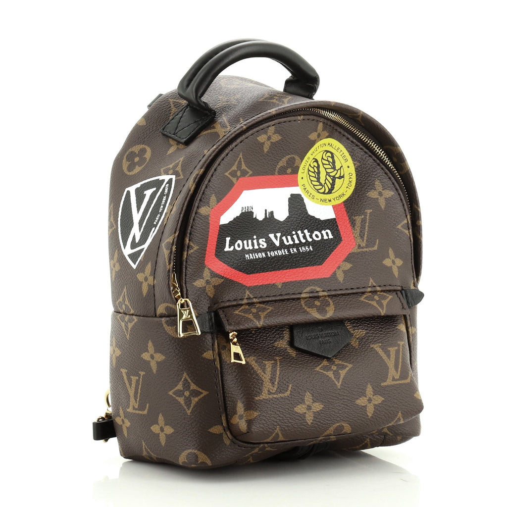 Palm Springs Backpack Limited Edition Monogram Canvas Mini