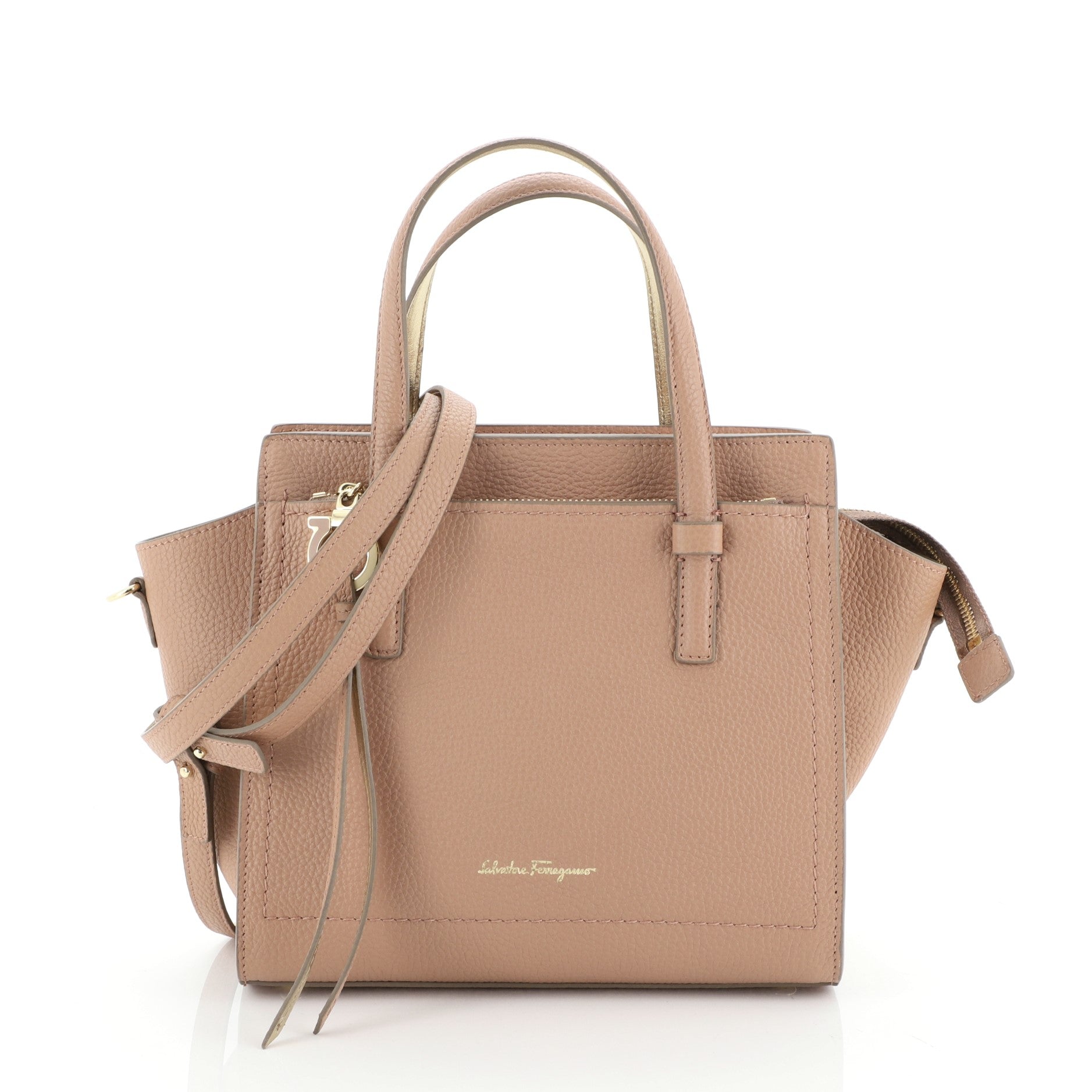 Amy Tote Pebbled Leather Mini