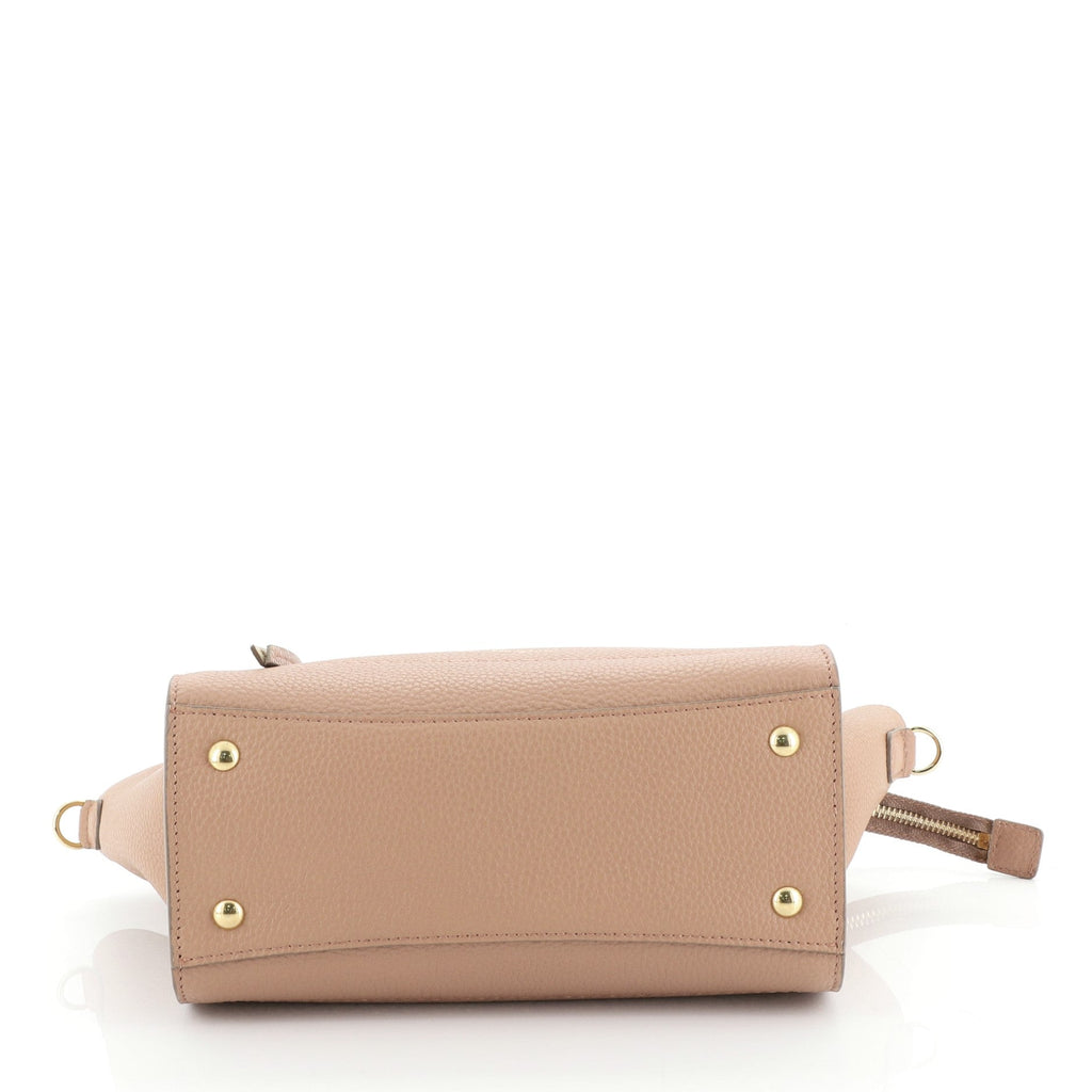 Amy Tote Pebbled Leather Mini