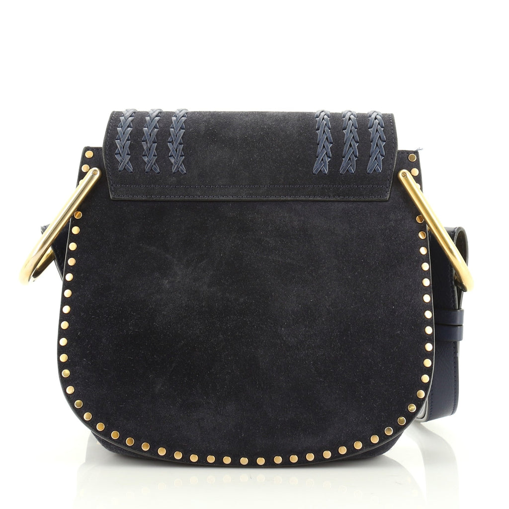 Hudson Handbag Whipstitch Suede Mini