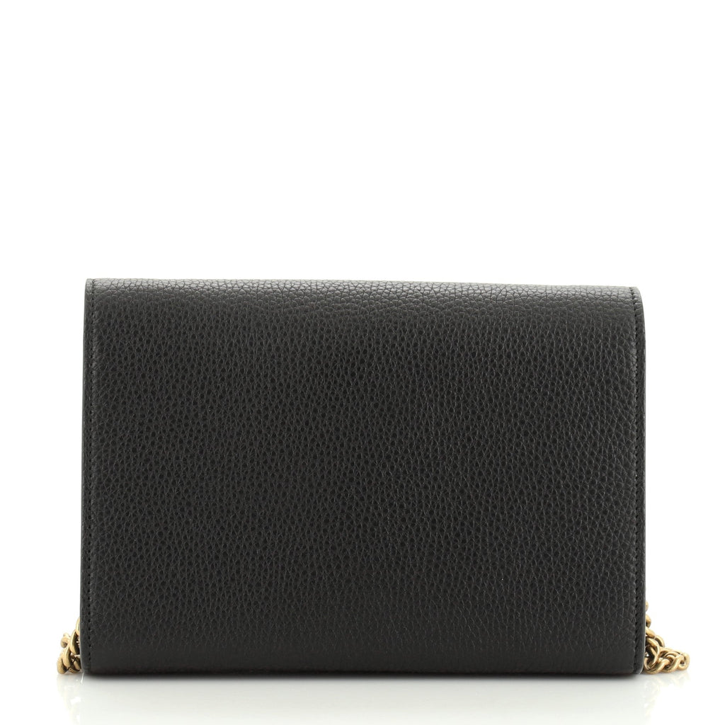 GG Marmont Chain Wallet Leather Mini