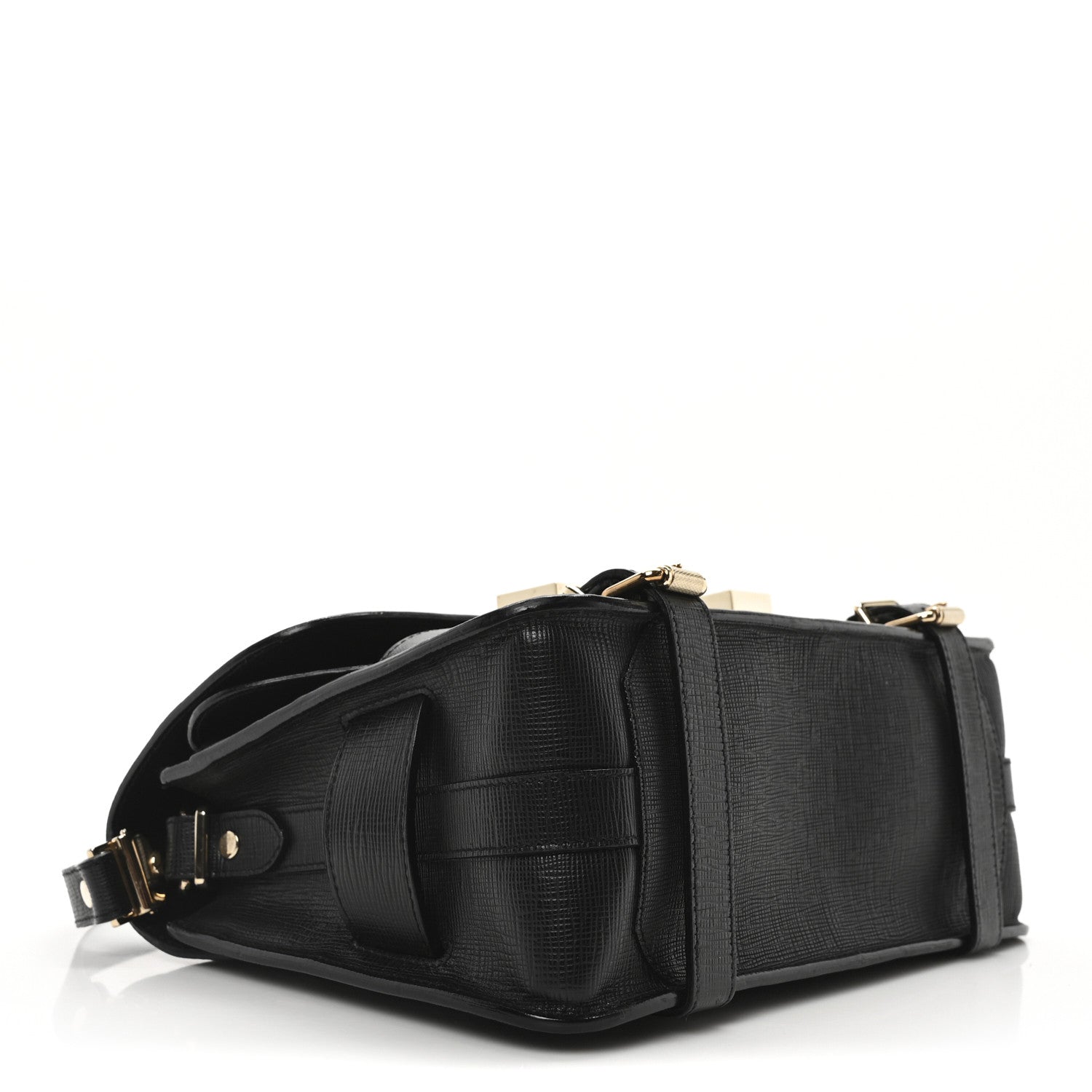 New Linosa PS11 Classic Shoulder Bag Black
