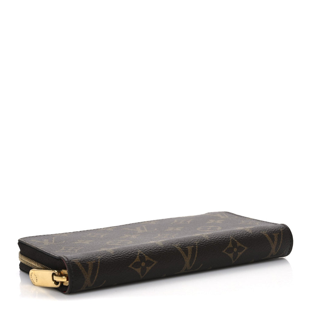 Monogram Zippy Wallet Coquelicot
