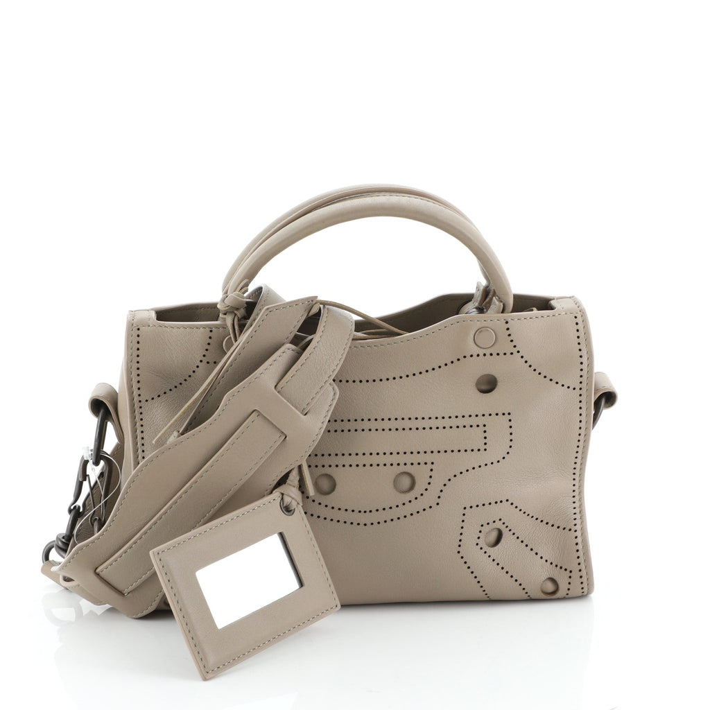 Blackout City Bag Leather Mini
