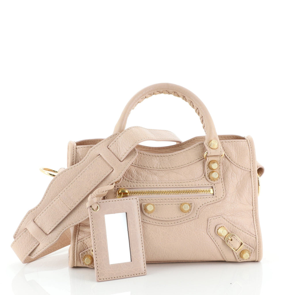 City Giant Studs Bag Leather Mini