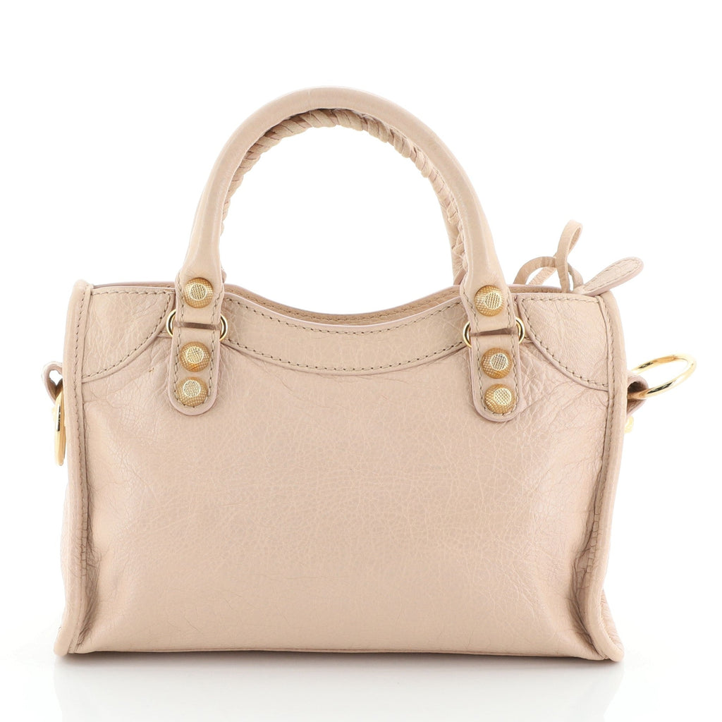 City Giant Studs Bag Leather Mini