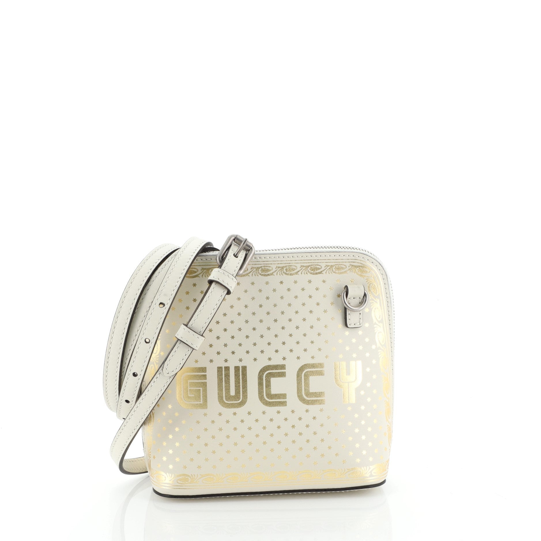 Dome Crossbody Bag Limited Edition Printed Leather Mini