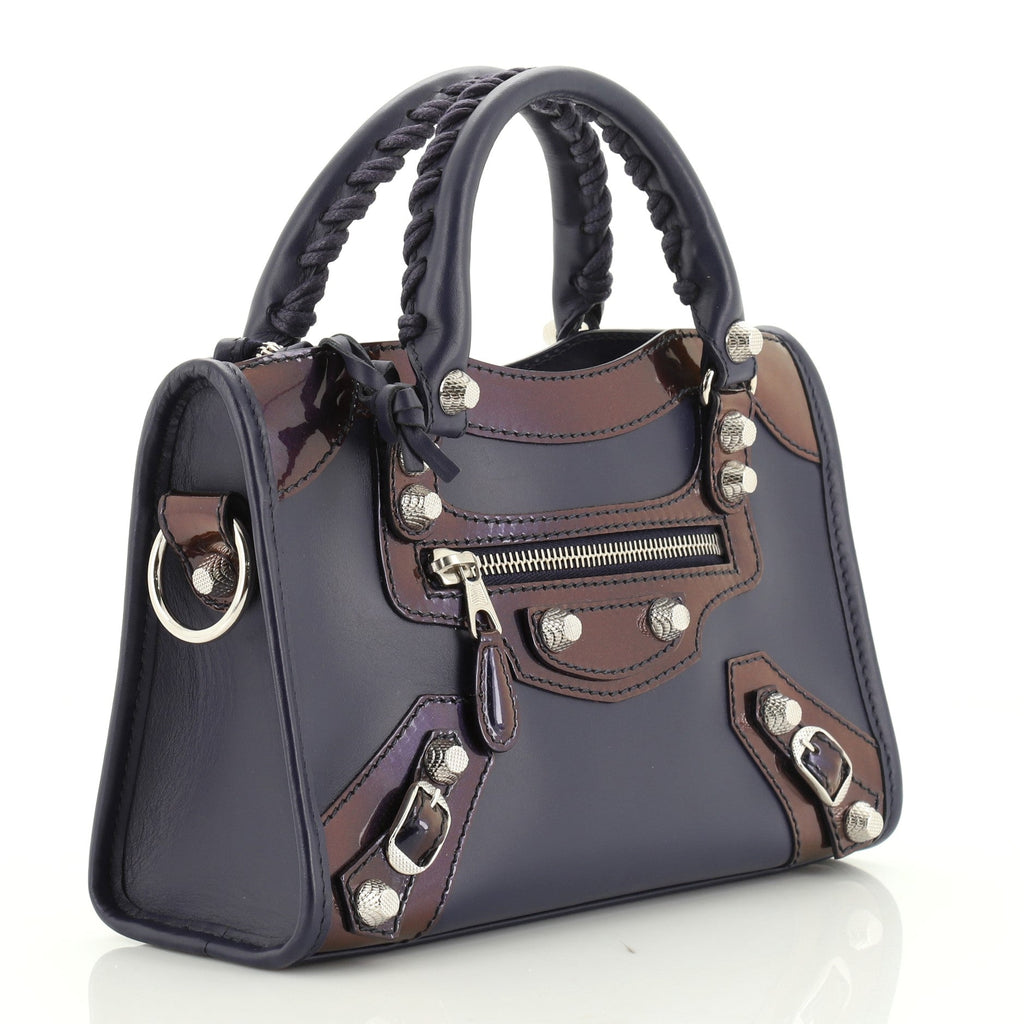 Holiday City Giant Studs Bag Matte Calfskin Mini