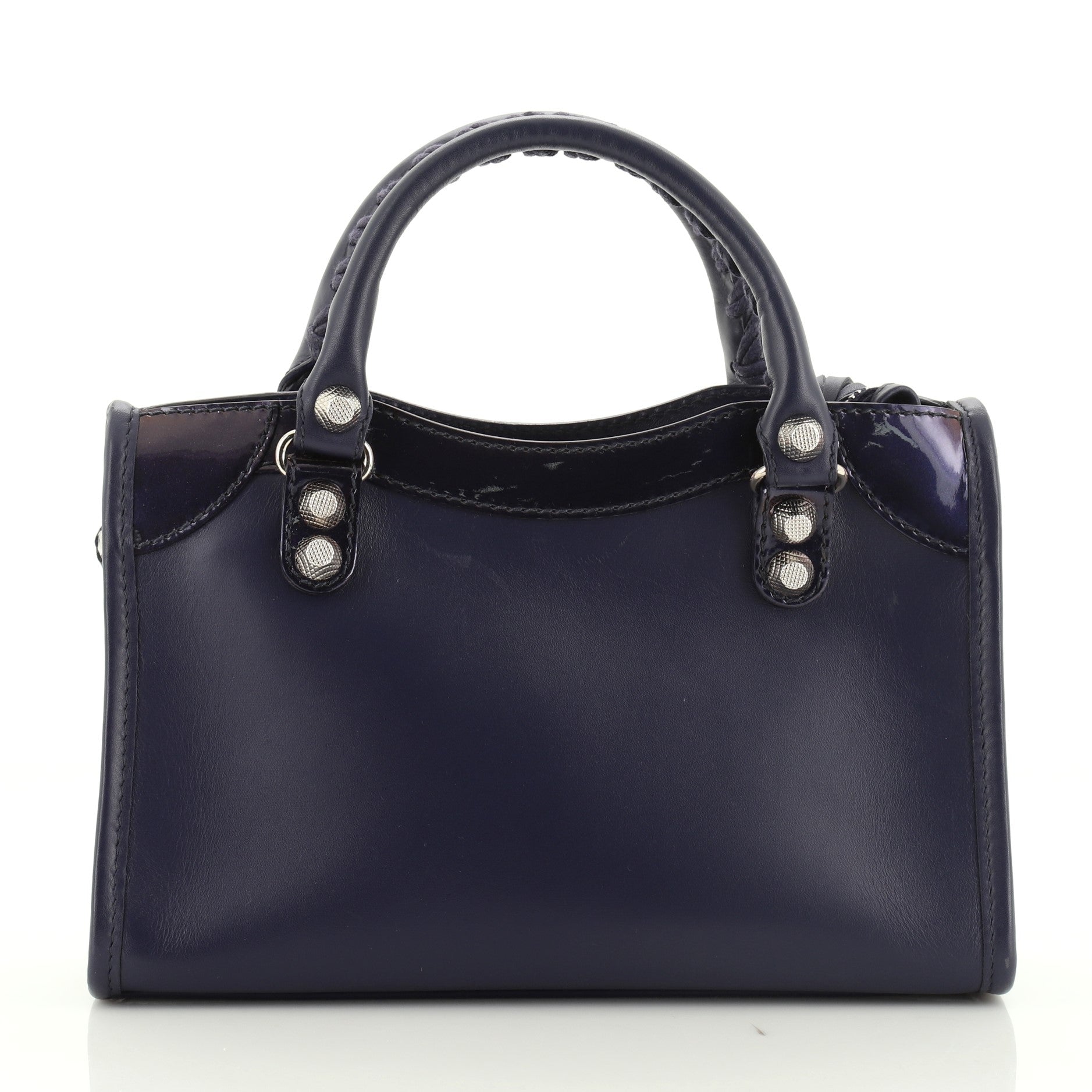 Holiday City Giant Studs Bag Matte Calfskin Mini