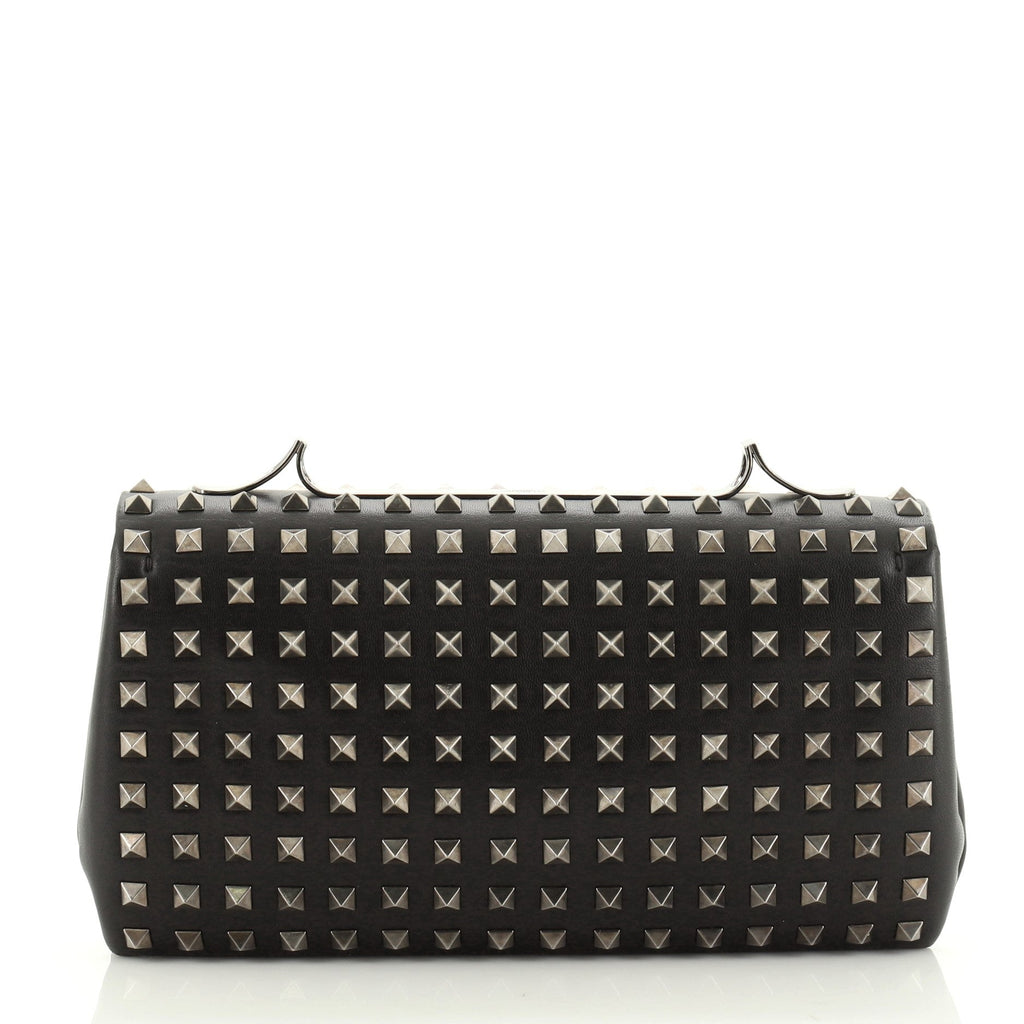 Va Va Voom Clutch Full Studded Leather Medium