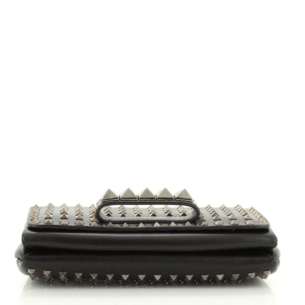 Va Va Voom Clutch Full Studded Leather Medium