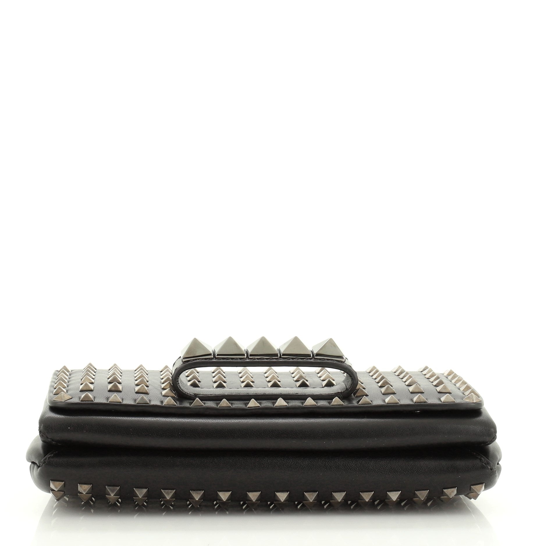Va Va Voom Clutch Full Studded Leather Medium
