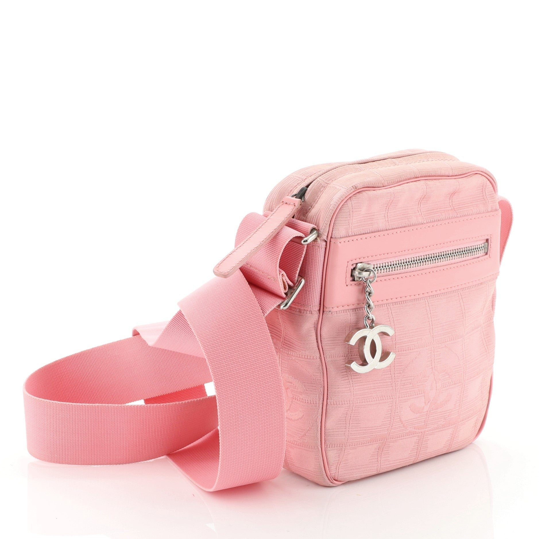 Travel Line Crossbody Bag Nylon Mini
