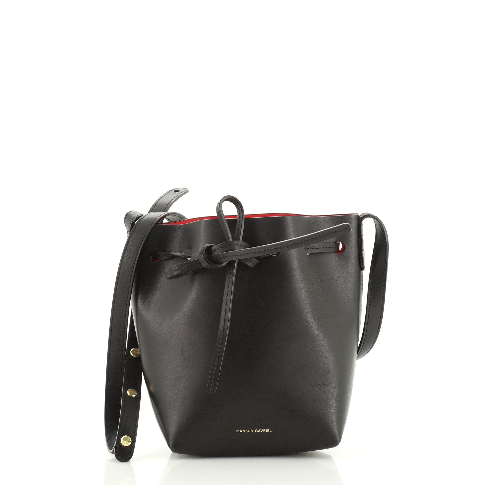Bucket Bag Leather Mini